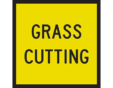 Grass Cutting 600x600 Class 1 Reflective