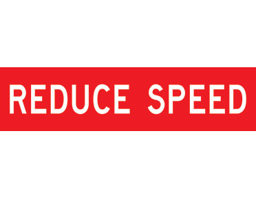 Reduce Speed 1200x300 Class 1 Reflective