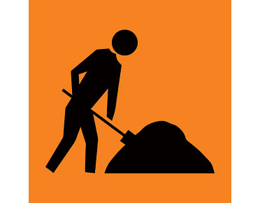 Workmen Symbolic 600x600 Class 1 Reflective