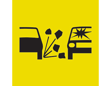 Loose Stones Picto 600x600 Class 1 Reflective