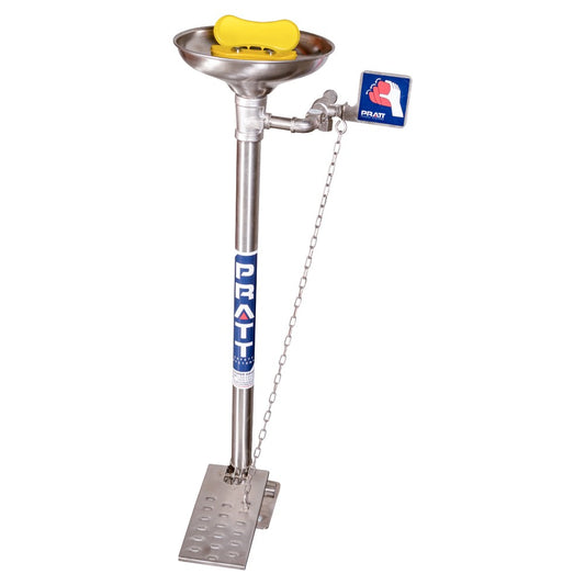 Pedestal Mounted Eye & Face Wash, With Bowl & Foot Treadle SE480