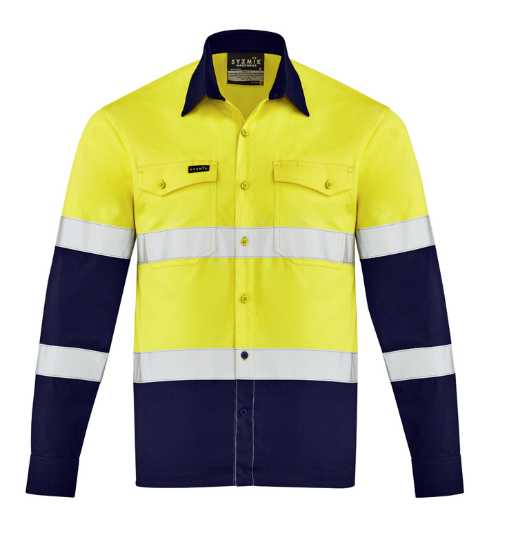 Syzmik Mens Lightweight Bio Motion Long Sleeve Shirt ZW520