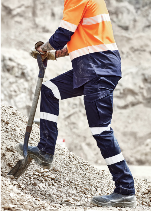 Syzmik Mens Essential Stretch Taped Cargo Pant ZP923