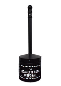 Cigarette butt disposal can