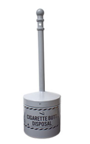 Cigarette butt disposal can