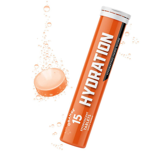 Effervescent Tablets - Hydration Orange (Pack of 8 Tubes)