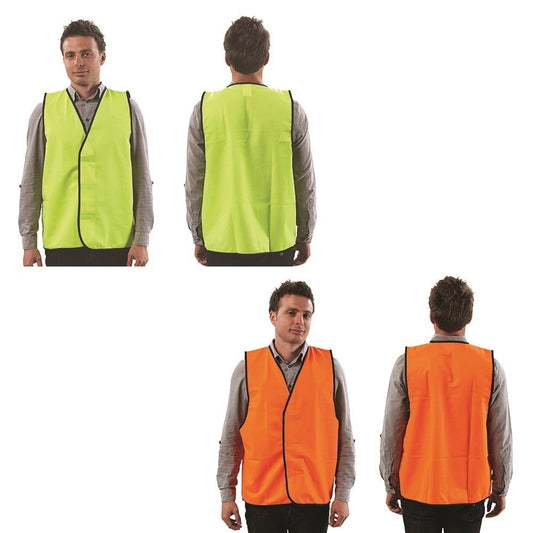 Hi Vis Vest Velcro Front VD