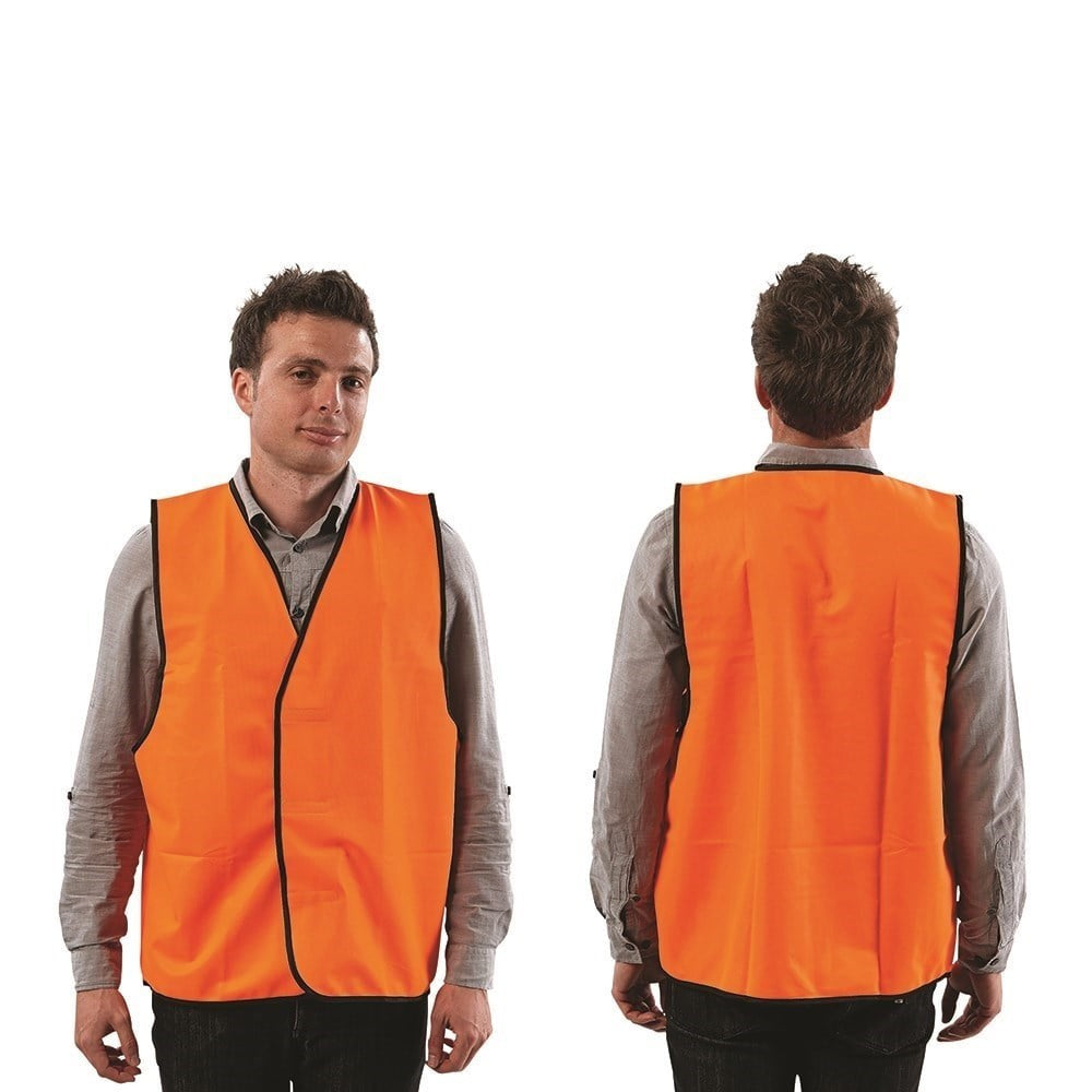 Hi Vis Vest Velcro Front VD