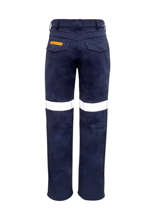 ZP523 Syzmik Mens Orange Flame Traditional Style Taped Work Pant