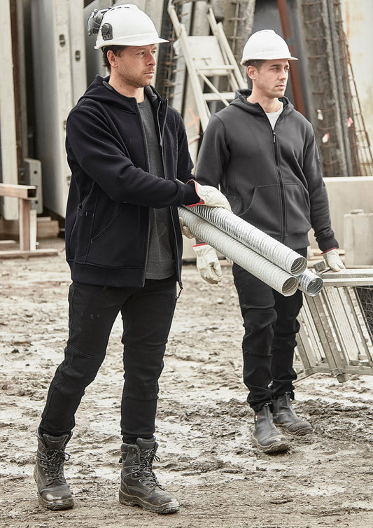 ZT468 Syzmik Unisex Zip Front Multi-Pocket Hoodie