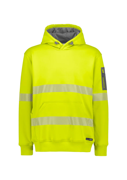 ZT867 Syzmik Unisex Streetworx Segmented Tape Water Resistant Hoodie