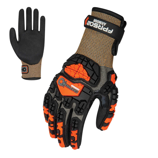 Graphex Armour CUT F Impact Protection Gloves GFPR502