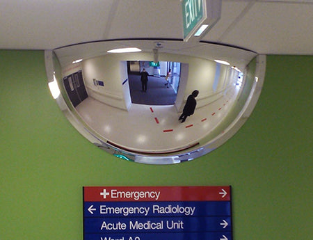 450mm Indoor Half Dome Mirror 18521H