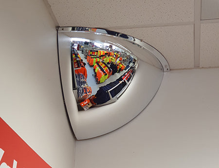 600mm Indoor Quarter Dome Mirror 18541H