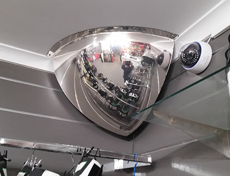 600mm Indoor Quarter Dome Mirror 18541H