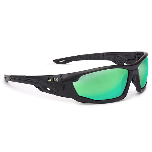 Bolle Mercuro Emerald Flash Polarised Safety Glasses