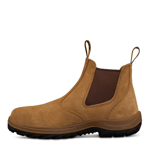 Oliver 34-624 Beige Elastic Sided Safety Boot