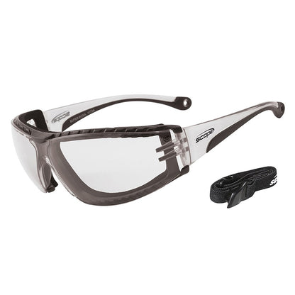 Scope Super Boxa Titanium Af/As Safety Glasses 100-SBX