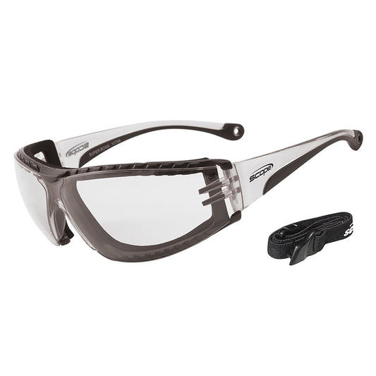 Scope Super Boxa Titanium Af/As Safety Glasses 100-SBX
