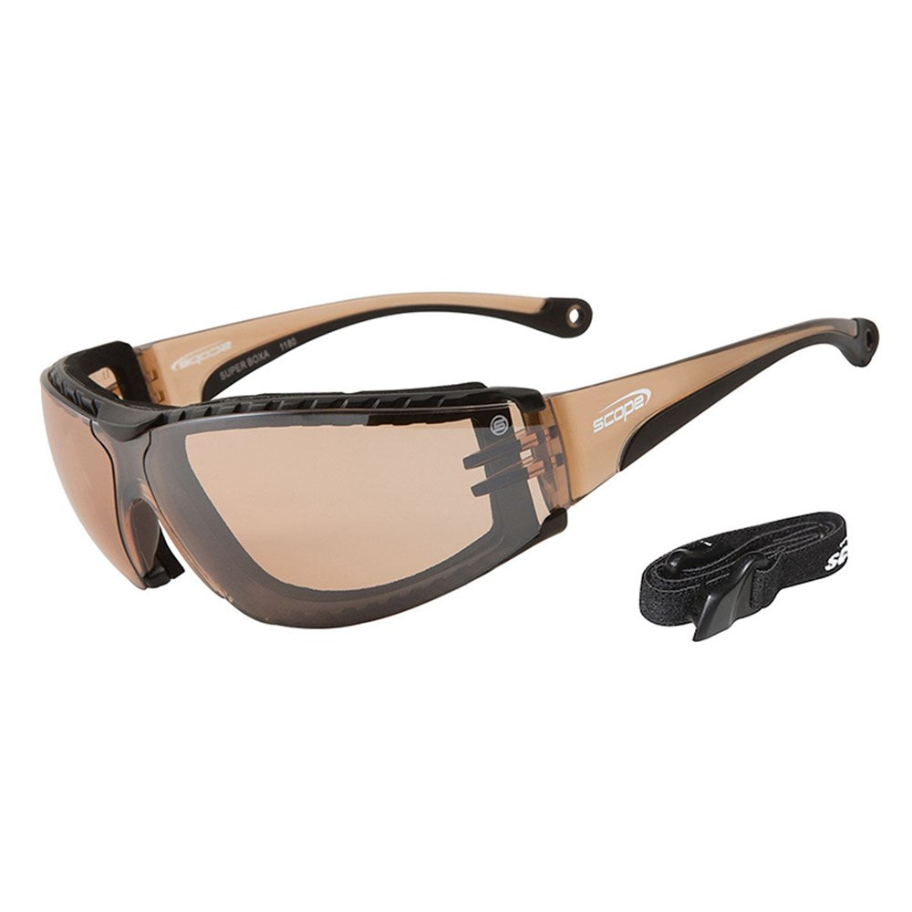 Scope Super Boxa Titanium Af/As Safety Glasses 100-SBX