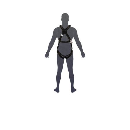 Essential Hot Works Harness With Quick Release Buckle & Kevlar Webbing (M-L) H101QR-HW