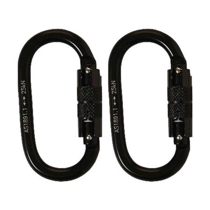 Single Leg Kernmantle 2M Shock Absorb Rope Lanyard With Hardware Kd X2 RLO1KDKD