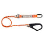Single Leg Kernmantle 2M Shock Absorb Rope Lanyard With Hardware Kd & Sd RLO1KDSD