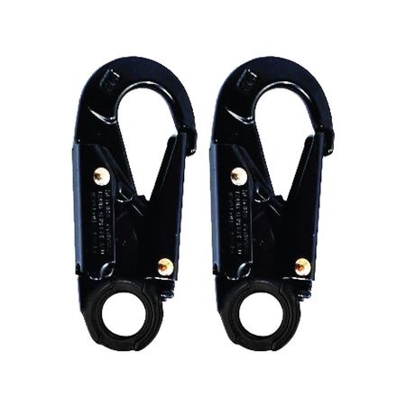 Single Leg Kernmantle 2M Shock Absorb Rope Lanyard With Hardware Sn X2 RLO1SNSN