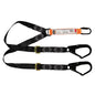 Elite Double Leg Shock Absorbing 2M Adjustable Lanyard With Hardware Kd & Sd X2 WLA2KDSD