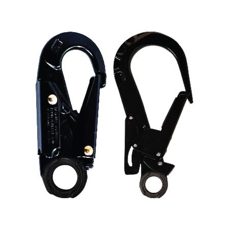 Elite Single Leg Shock Absorbing Webbing Lanyard With Hardware Sn & St WLO1SNST