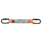 Shock Absorbing 450mm Assembly With Perm Attached Karabiners Screw Gate WLSA450KS