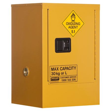 5516AOA Oxidizing Agent Storage Cabinet: 30L - 1 Door - 1 Shelf