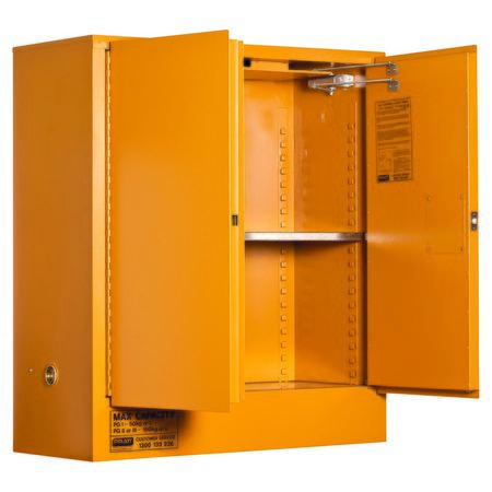 5530AOA Oxidizing Agent Storage Cabinet: 160L - 2 Doors - 2 Shelves