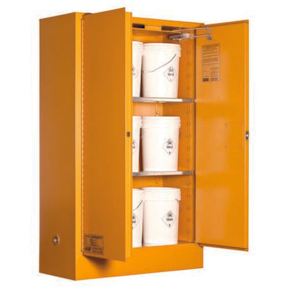 5545AST Toxic Substance Storage Cabinet: 250L - 2 Doors - 3 Shelves