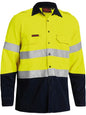 BS8082T Bisley TenCate Tecasafe® Plus 700 Taped Hi Vis FR Vented Shirt