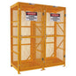 Forklift Storage Cage. 2 Storage Levels Up To 16 Forklift Cylinders. (Comes Flat Packed - Assembly Required) PSGC16F-FP