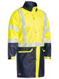 Bisley  BJ6935HT Taped Hi Vis Stretch PU Rain Coat