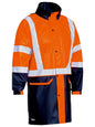Bisley  BJ6935HT Taped Hi Vis Stretch PU Rain Coat