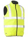 Taped Hi Vis Reversible Puffer Vest BV0330HT