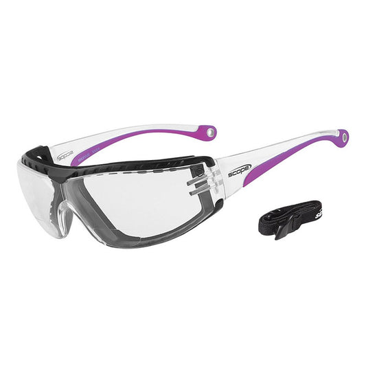 Scope Super Maxvue Titanium Diopter 130CG Af/As Clear Lens Safety Glasses