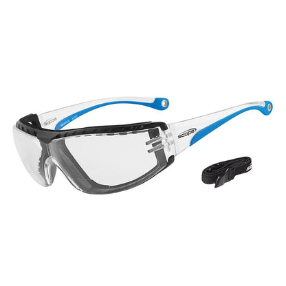Scope Super Maxvue Titanium Diopter 130CG Af/As Clear Lens Safety Glasses