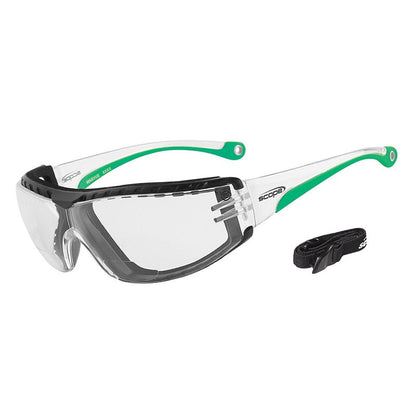 Scope Super Maxvue Titanium Diopter 130CG Af/As Clear Lens Safety Glasses
