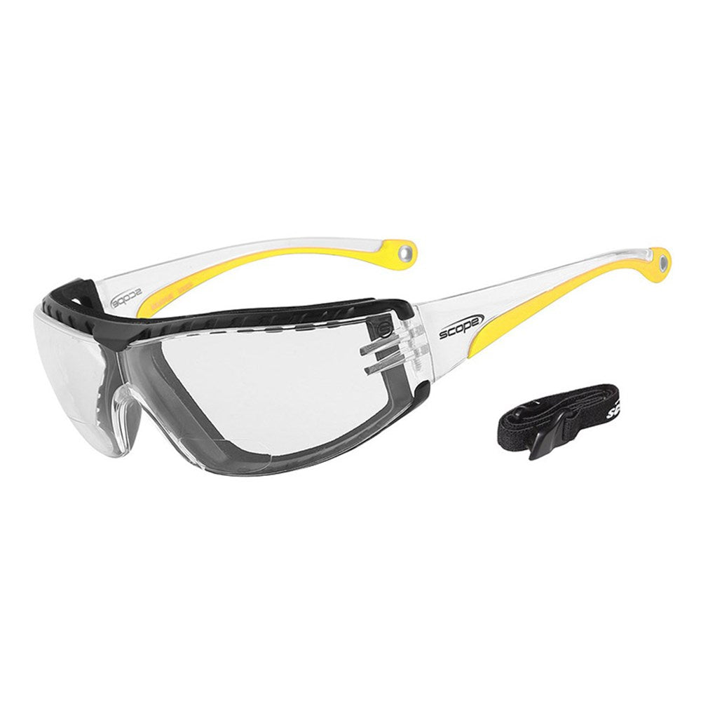 Scope Super Maxvue Titanium Diopter 130CG Af/As Clear Lens Safety Glasses
