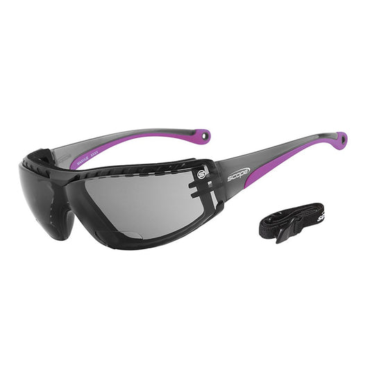 Scope Super Maxvue Titanium Diopter 130SG Af/As Smoke Lens Safety Glasses