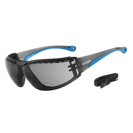 Scope Super Maxvue Titanium Diopter 130SG Af/As Smoke Lens Safety Glasses