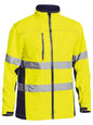 Bisley BJ6059T Taped Hi Vis Soft Shell Jacket