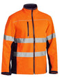 Bisley BJ6059T Taped Hi Vis Soft Shell Jacket