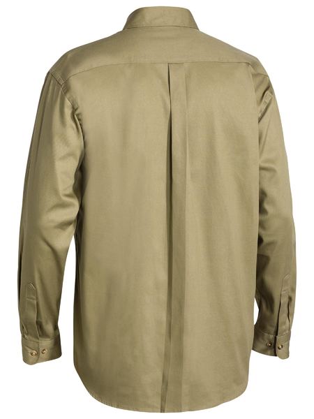 Bisley BS6433 Original Cotton Drill Shirt - Long Sleeve