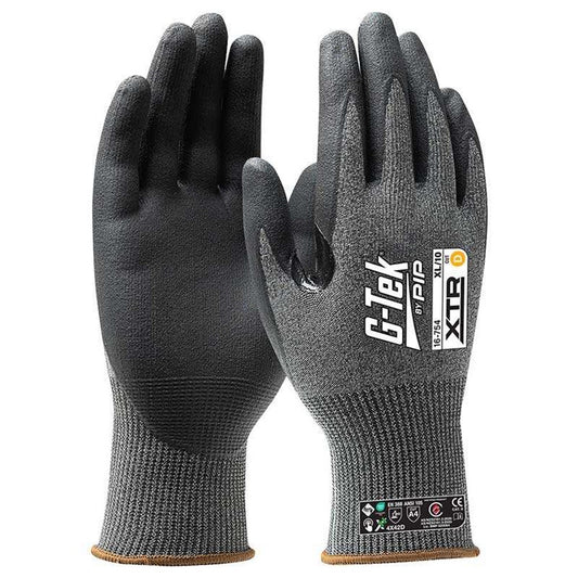G-Tek Xtr 15G Cut D Palm Dip Glove 16-754