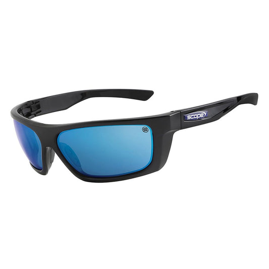 Scope Flash Jet Black Gloss 160 Safety Glasses